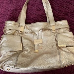 Michael Kors pebble leather handbag